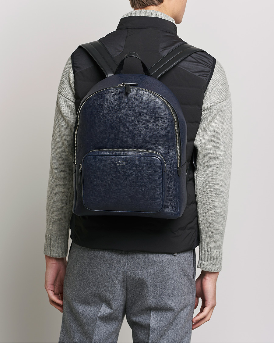 Herren |  | Smythson | Ludlow Everyday Backpack Navy