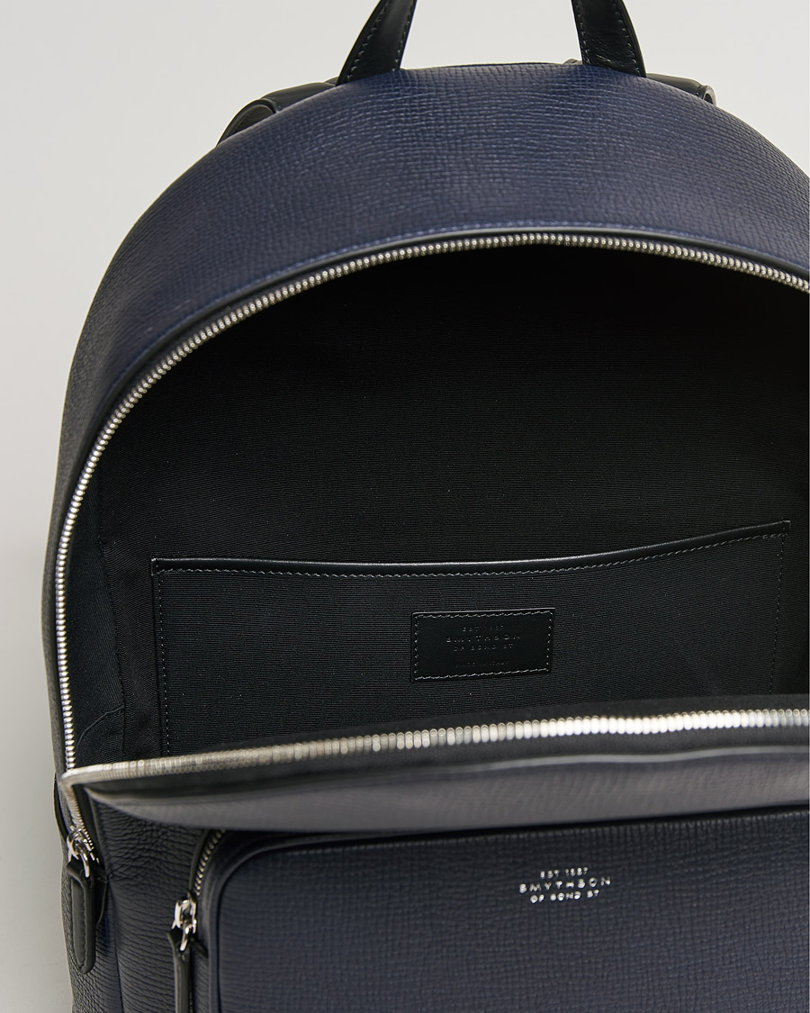 Herren | Smythson Ludlow Everyday Backpack Navy | Smythson | Ludlow Everyday Backpack Navy