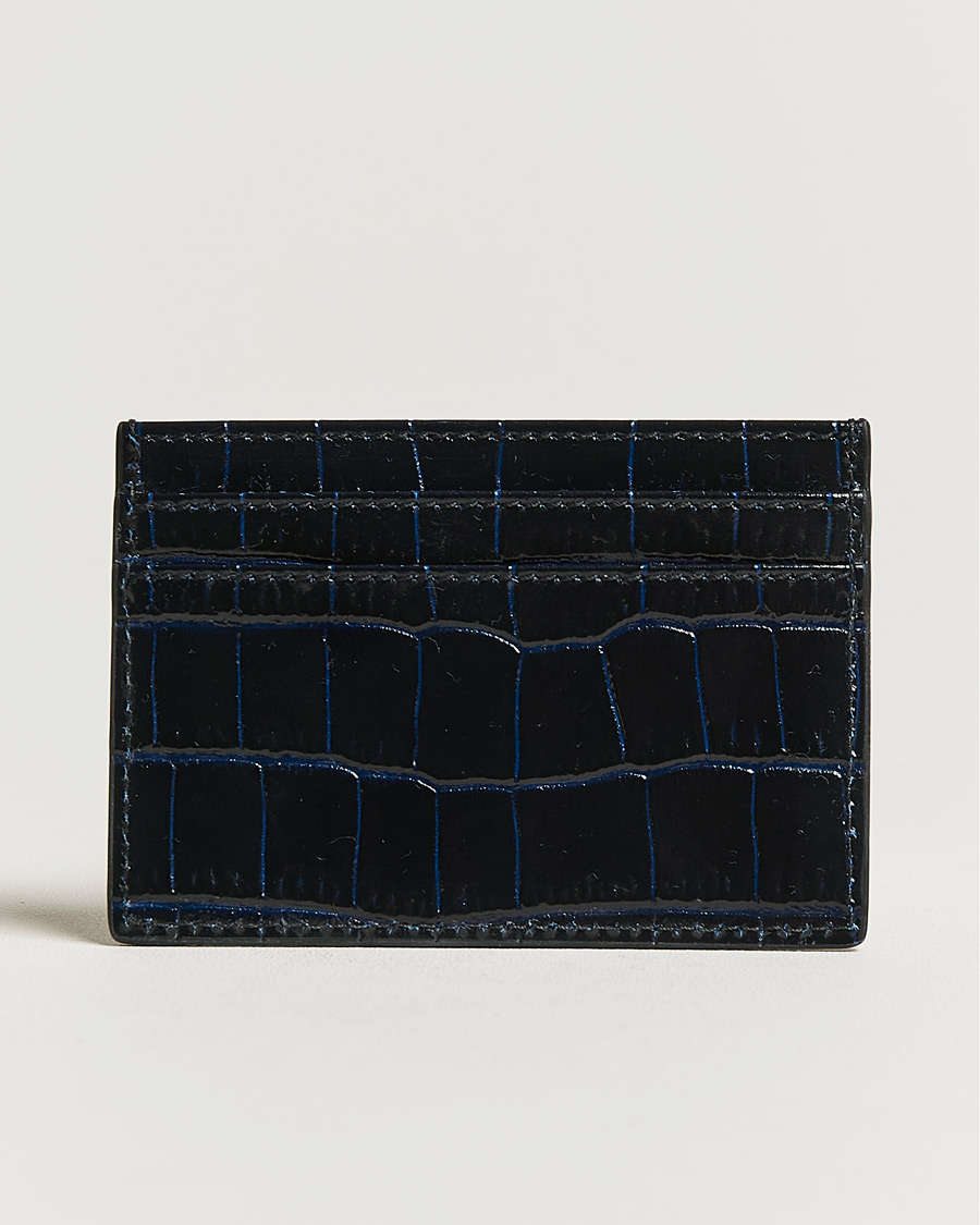 Herr | Accessoarer | Smythson | Mara Flat Cardholder Navy