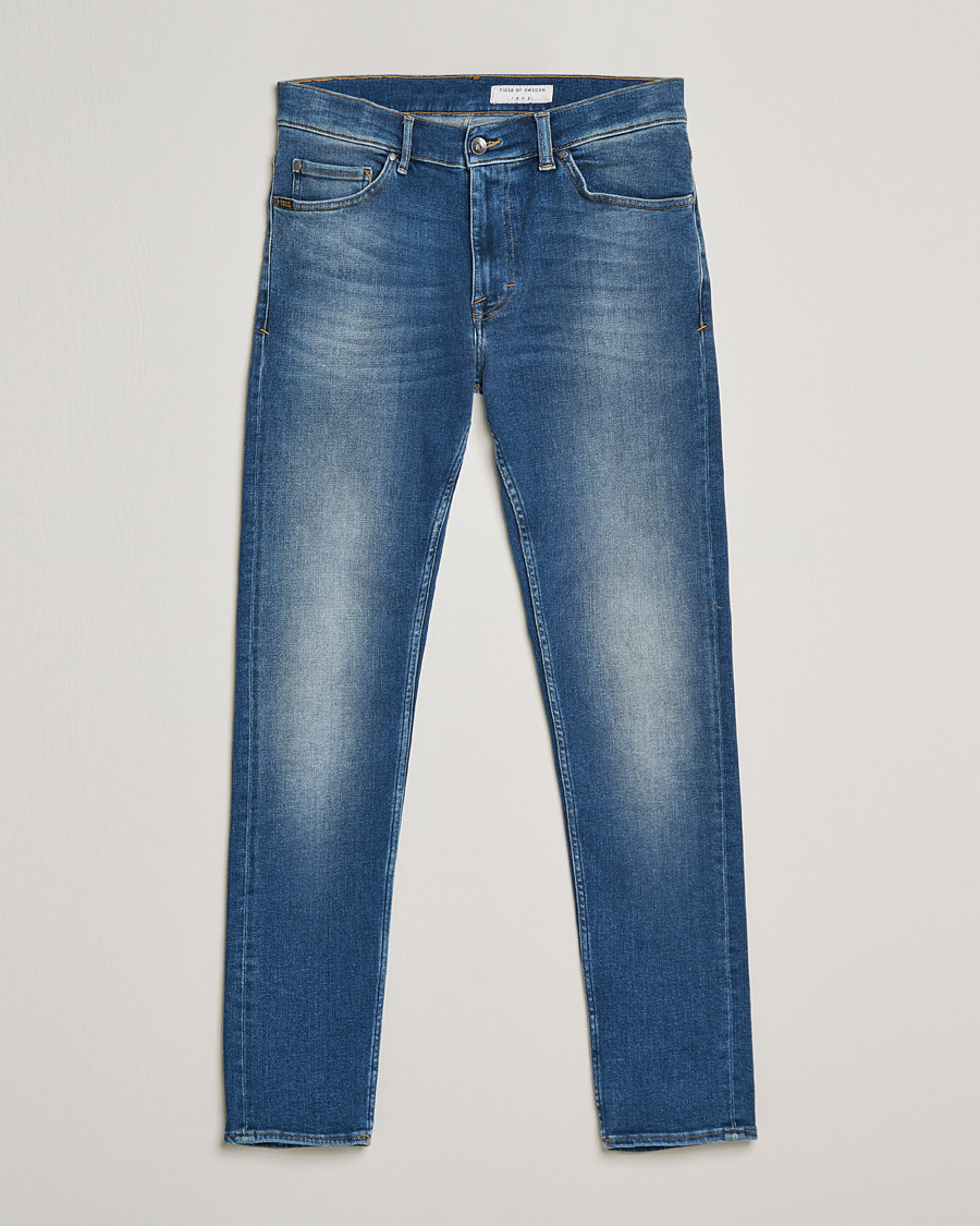 Herren | Jeans | Tiger of Sweden | Evolve Superstretch Jeans Royal Blue
