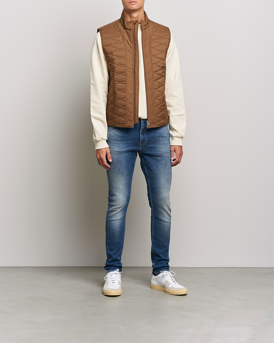 Herren | Jeans | Tiger of Sweden | Evolve Superstretch Jeans Royal Blue