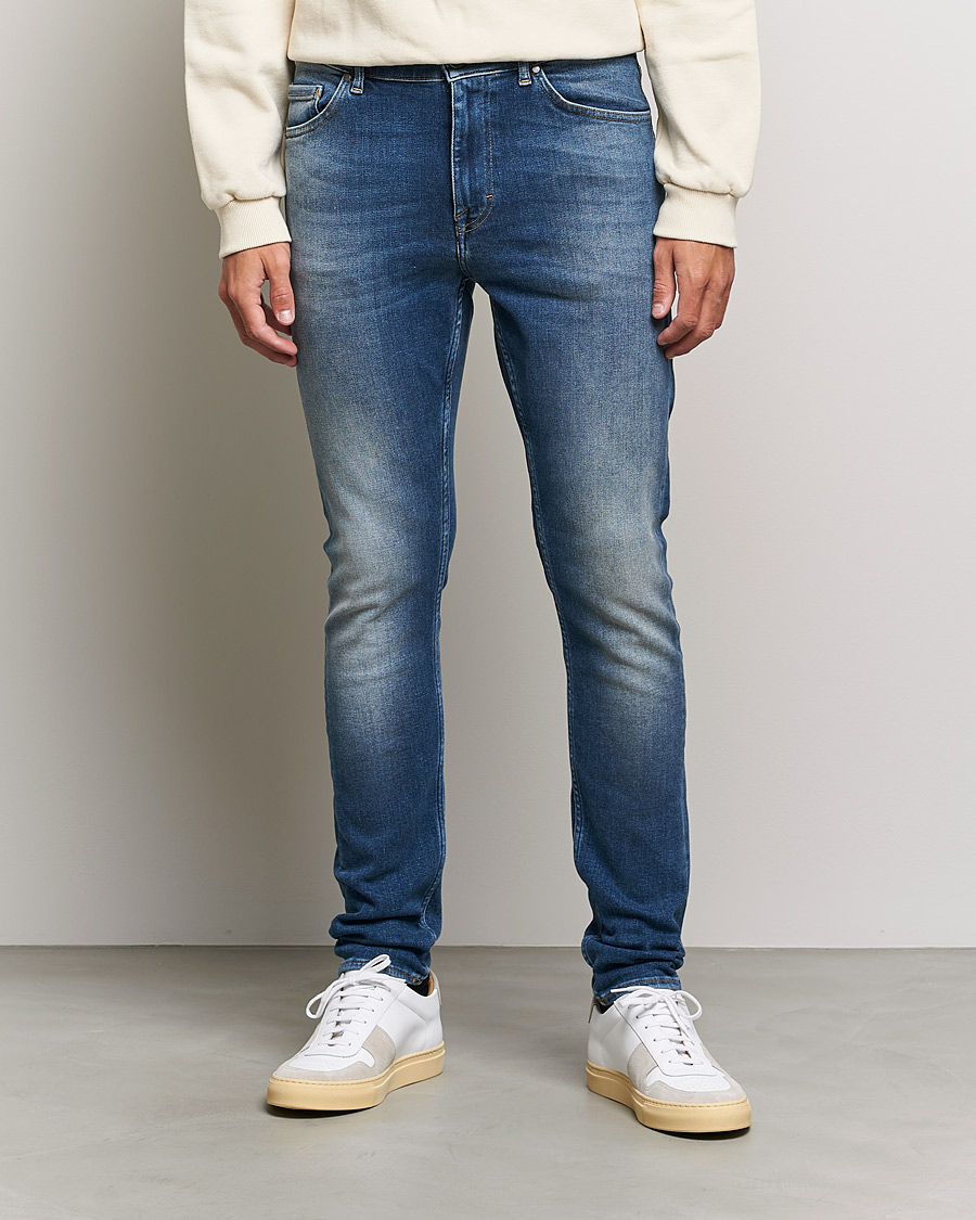 Herren | Jeans | Tiger of Sweden | Evolve Superstretch Jeans Royal Blue