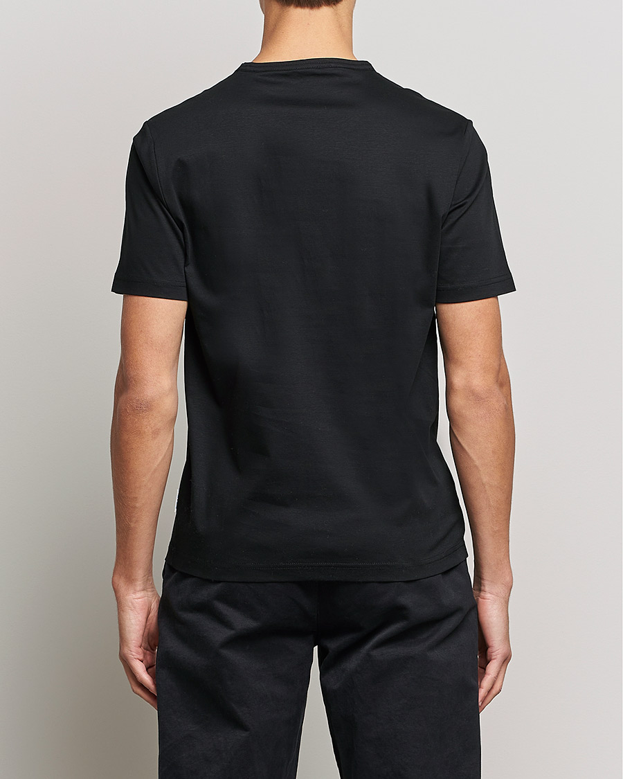 Herren | T-Shirts | Tiger of Sweden | Olaf Mercerized Cotton Tee Black