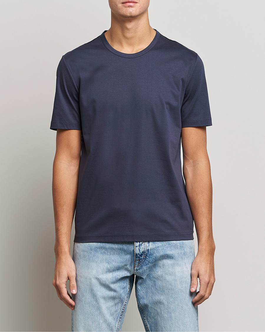 Herren |  | Tiger of Sweden | Olaf Mercerized Cotton Tee Light Ink