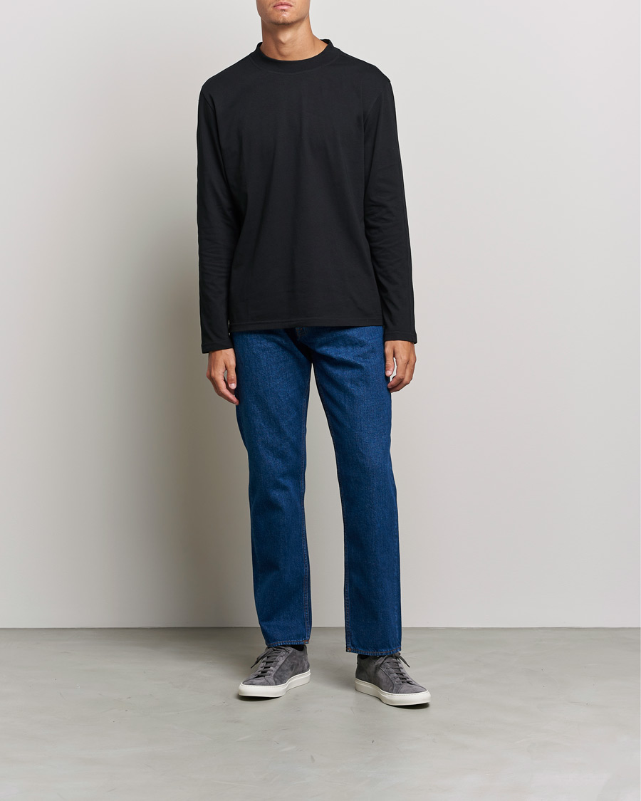 Herren | T-Shirts | Tiger of Sweden | Landler Long Sleeve Tee Black