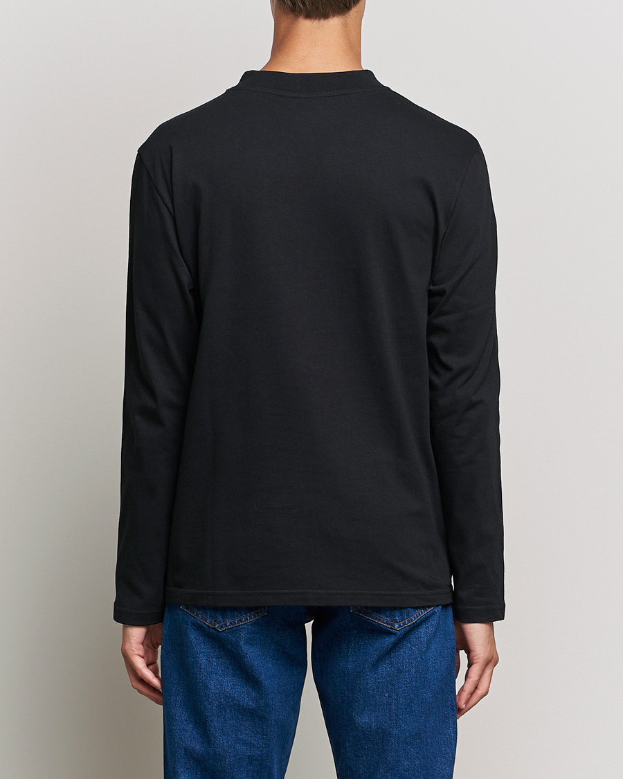 Herren | T-Shirts | Tiger of Sweden | Landler Long Sleeve Tee Black
