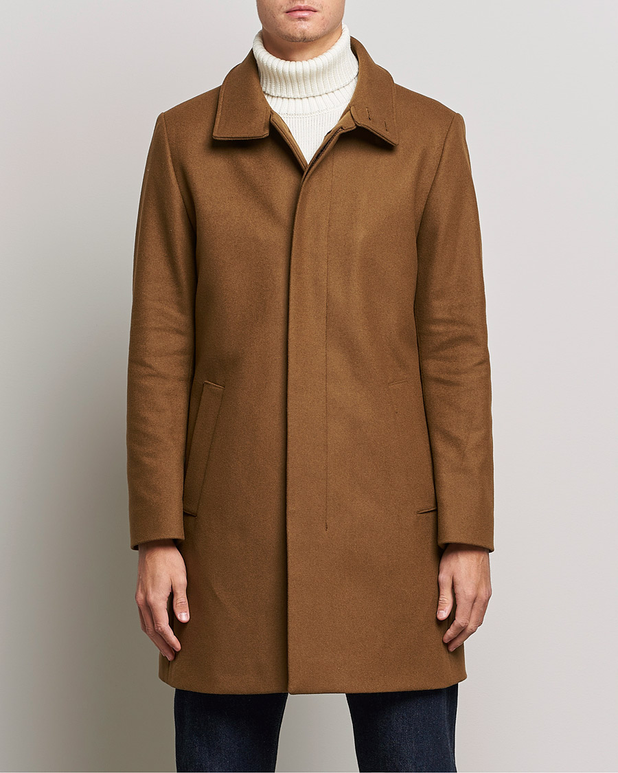 Herren | Jacken | Tiger of Sweden | Aleric Wool Coat Toasted Coconut