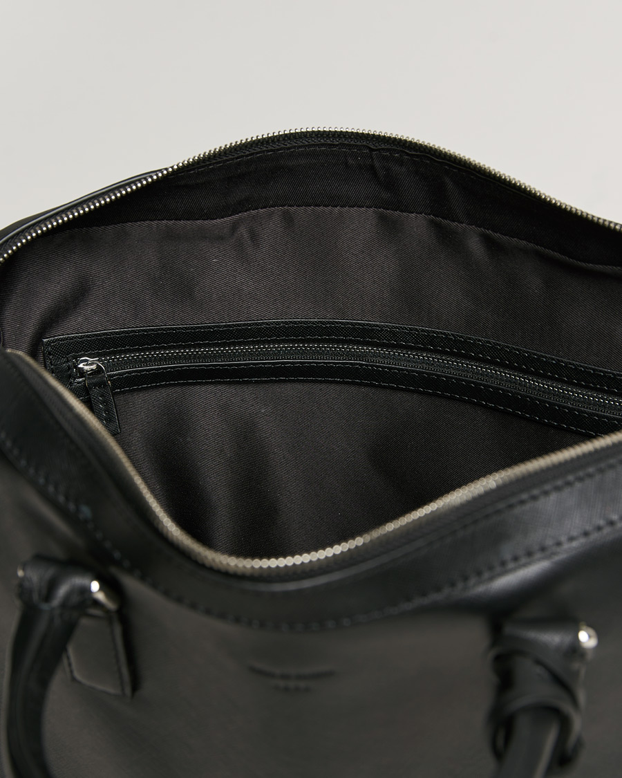 Herren | Tiger of Sweden Bowe Leather Briefcase Black | Tiger of Sweden | Bowe Leather Briefcase Black