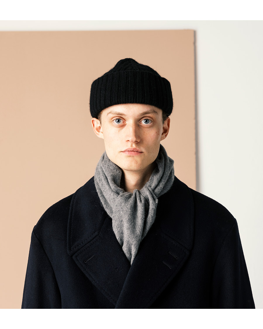 Herren | Tiger of Sweden Sylan Wool Scarf Grey Mel | Tiger of Sweden | Sylan Wool Scarf Grey Mel