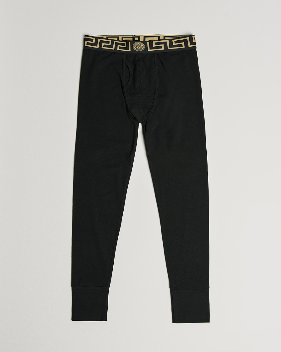 Herren | Unterwäsche | Versace | Greca Long Johns Black