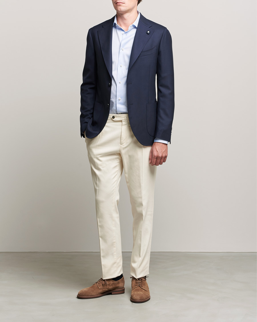Herren | Hemden | Zegna | Slim Fit Dress Shirt Light Blue