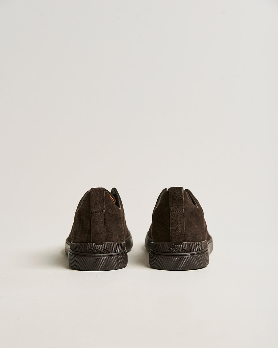 Herren | Sneaker | Zegna | Triple Stitch Sneakers Full Brown Suede