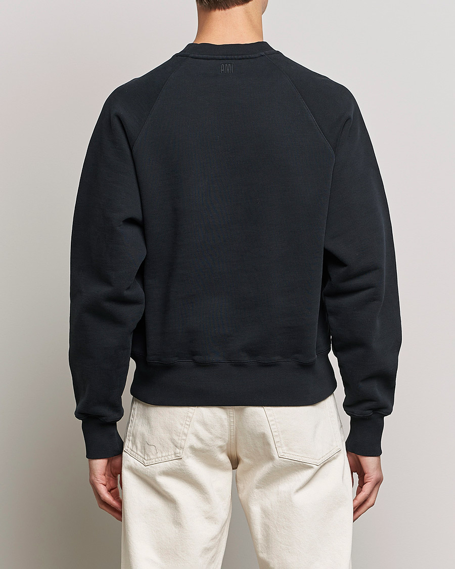 Herren | Pullover | AMI | Paris College Sweatshirt Black