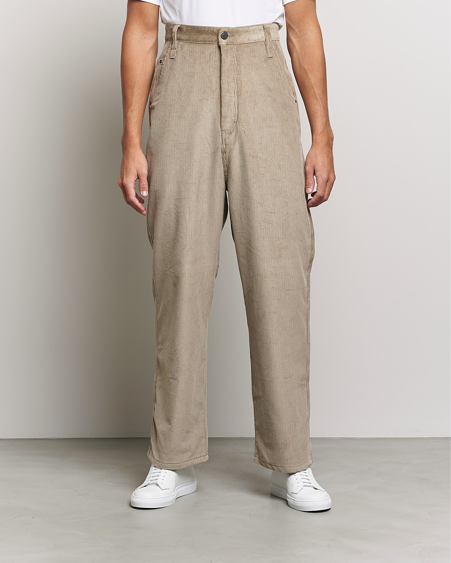 Herren |  | AMI | Alex Corduroy Trousers Beige