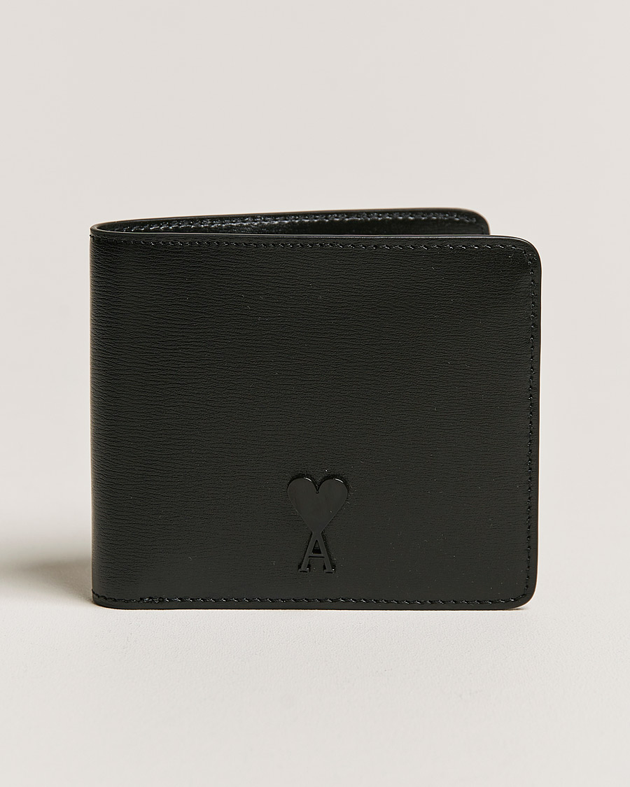 Herren | Geldbörsen | AMI | Tonal Heart Logo Wallet Black