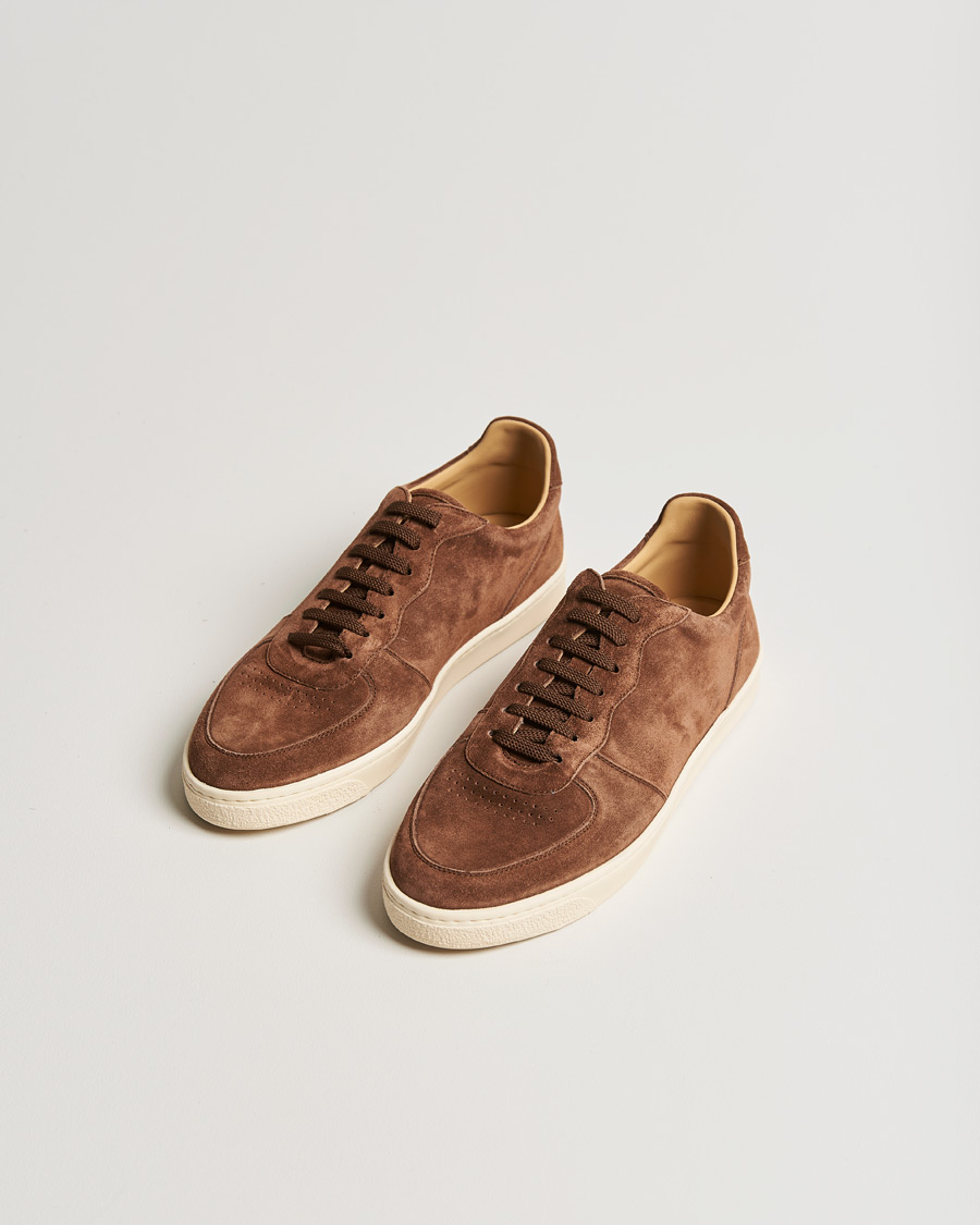 Herren | Brunello Cucinelli Low Sneaker Brown Suede | Brunello Cucinelli | Low Sneaker Brown Suede