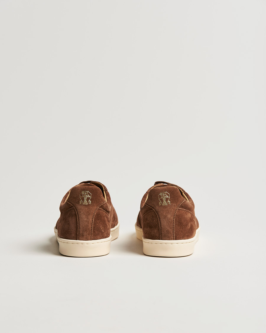 Herren | Brunello Cucinelli Low Sneaker Brown Suede | Brunello Cucinelli | Low Sneaker Brown Suede