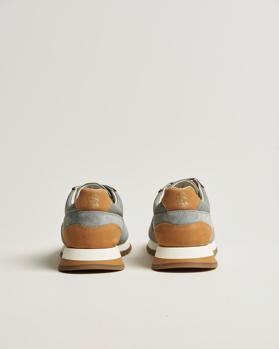 Herren | Brunello Cucinelli Running Sneaker Grey Suede | Brunello Cucinelli | Running Sneaker Grey Suede