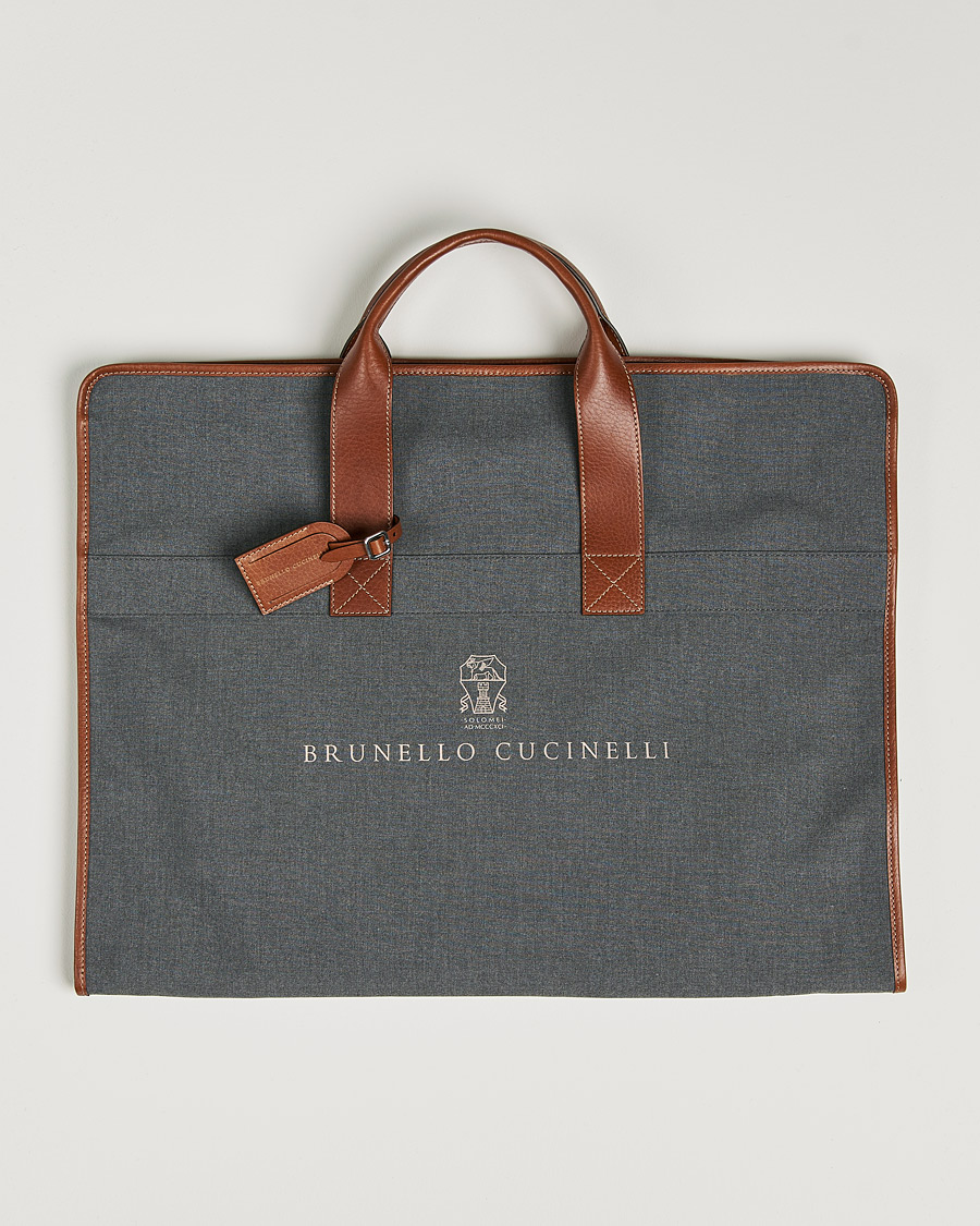 Herren |  | Brunello Cucinelli | Travel Suit Carrier Grey