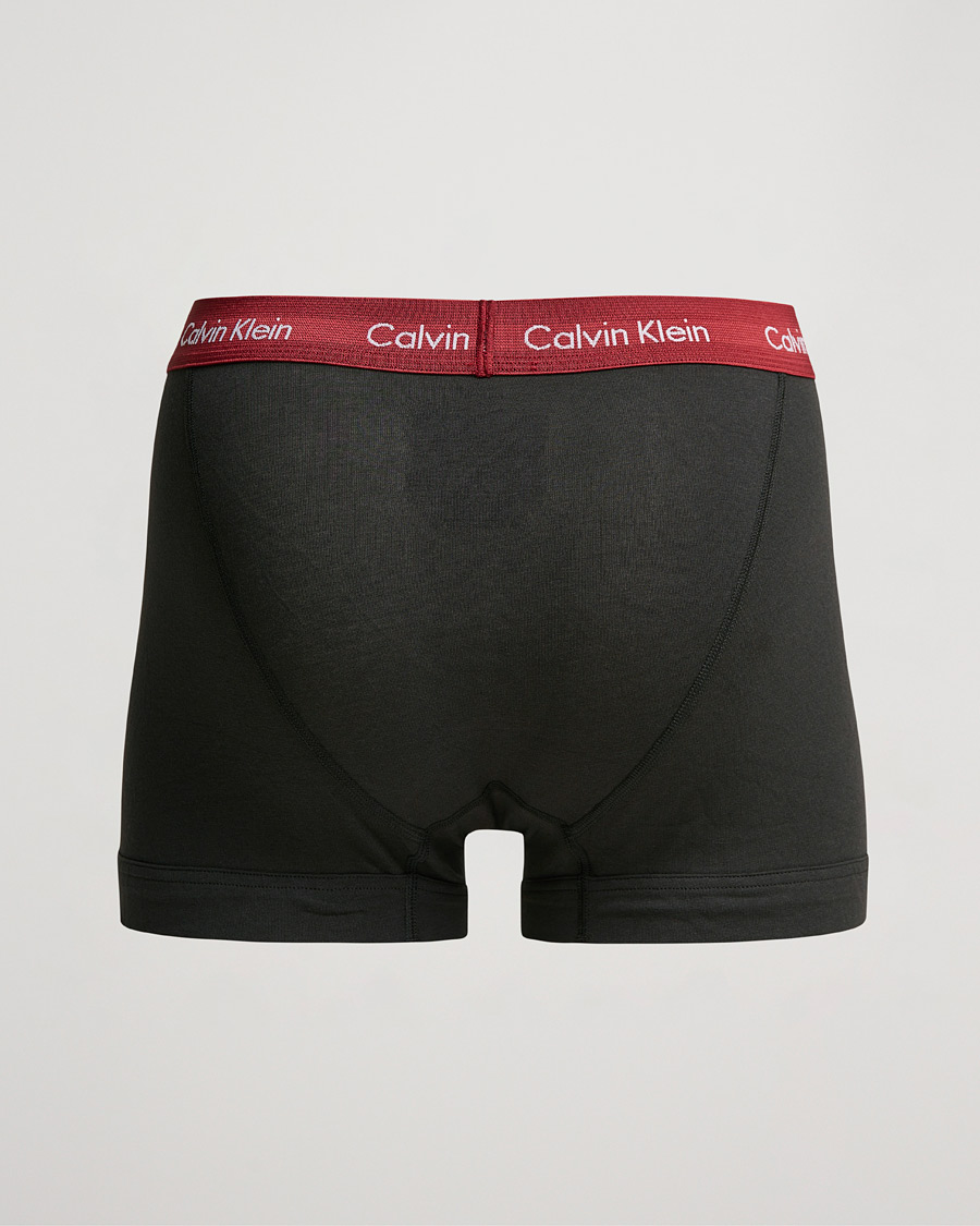 Herren | Unterwäsche | Calvin Klein | Cotton Stretch 3-Pack Trunk Camel/Black/Red