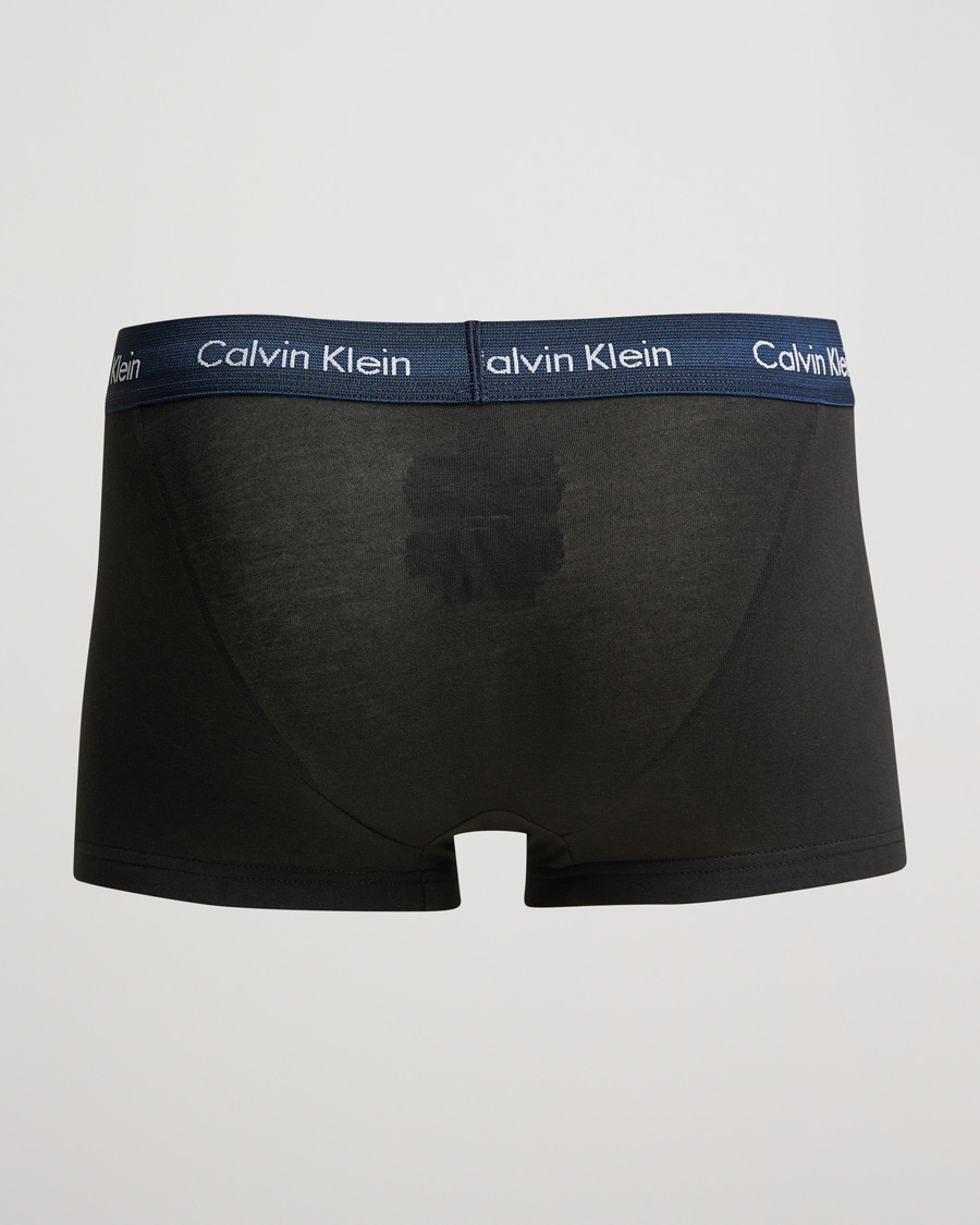 Herren | Unterwäsche | Calvin Klein | Cotton Stretch 3-Pack Low Rise Trunk Black