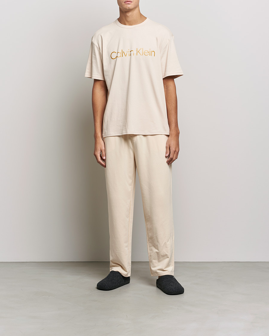 Herren | Hosen | Calvin Klein | Loungewear Sweatpants Tapioca Beige