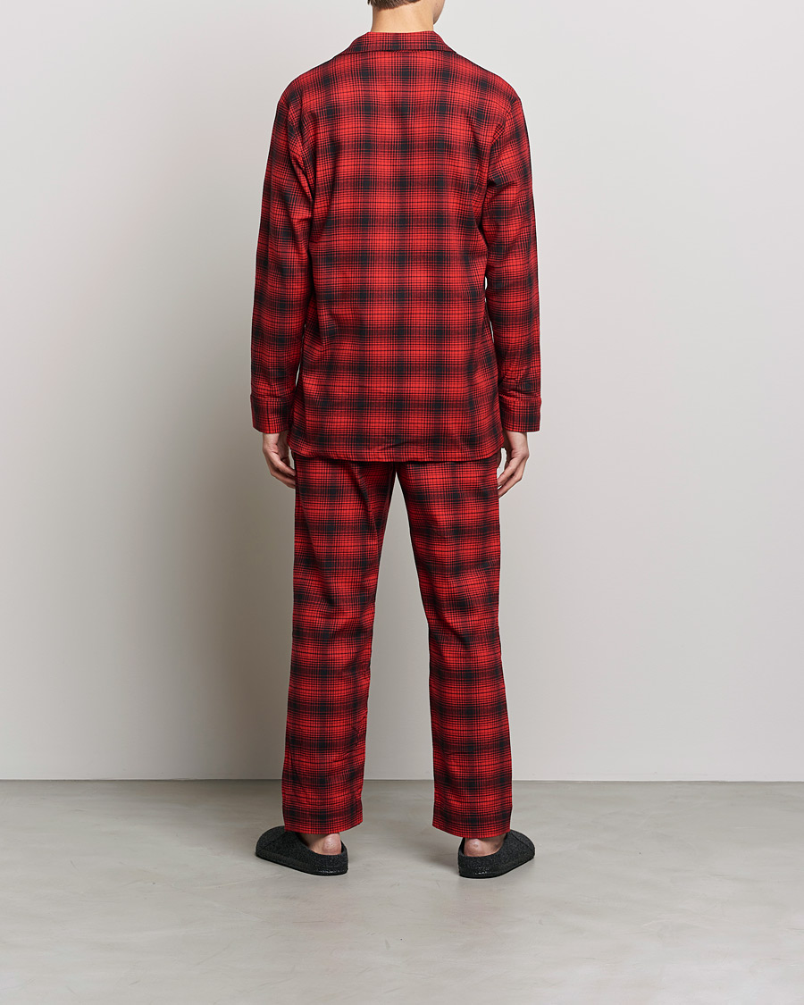 Herren |  | Calvin Klein | Cotton Checked Pyajama Set Red/Black