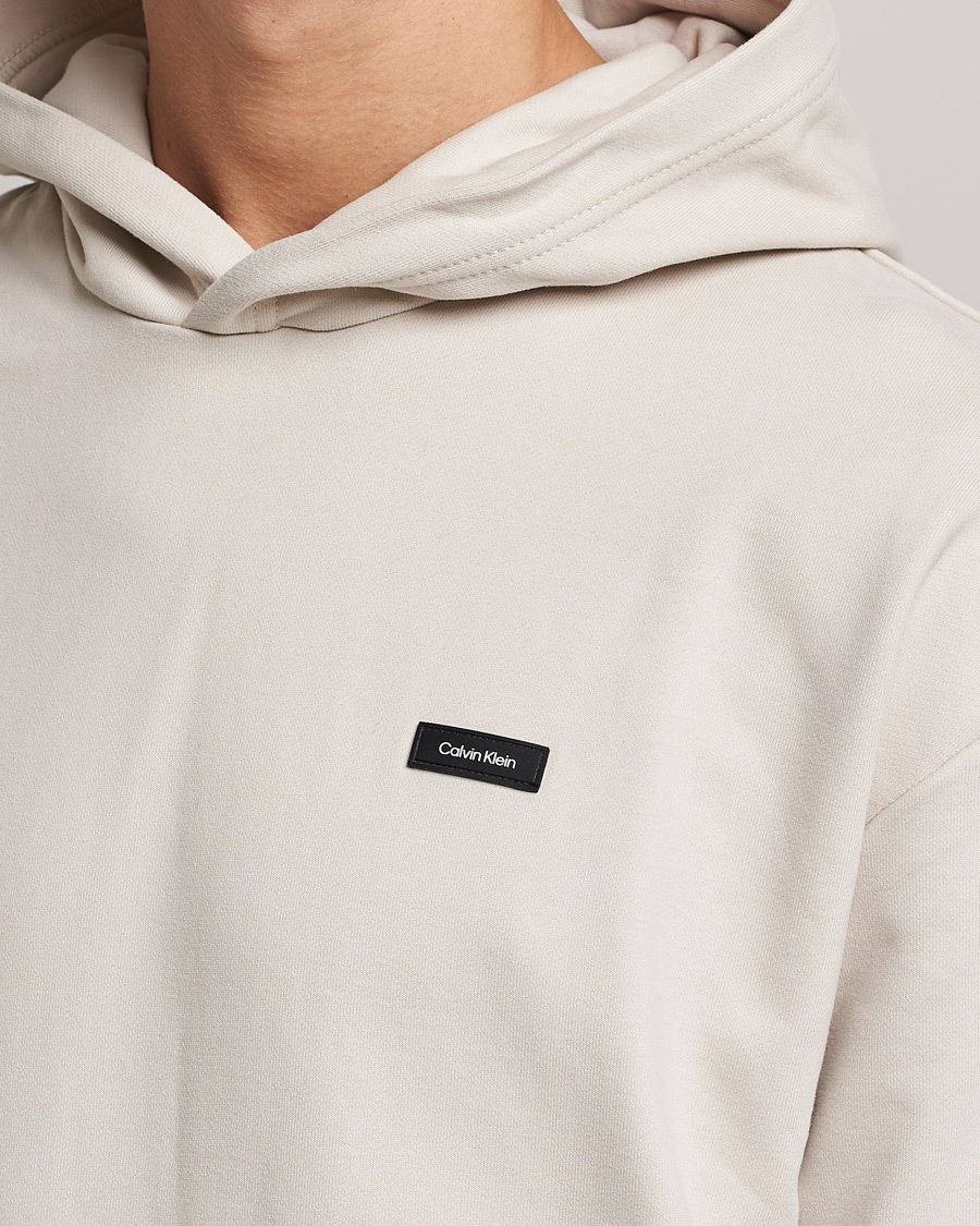 Herren | Pullover | Calvin Klein | Cotton Comfort Hoodie Stony Beige