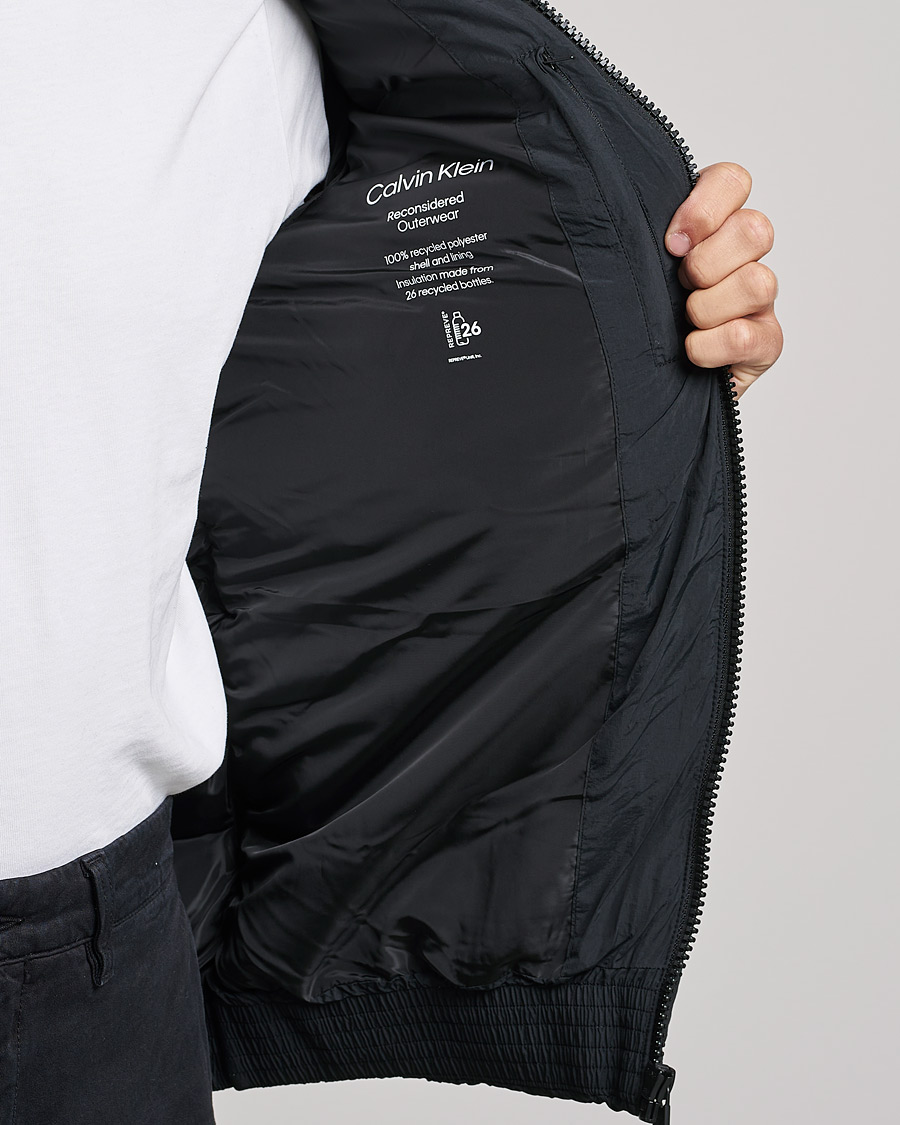 Herren | Jacken | Calvin Klein | Crinkle Nylon Puffer Jacket Black