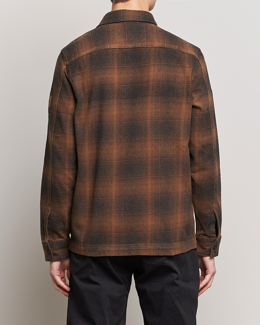 Herren | Hemden | Calvin Klein | Blurred Checked Overshirt Chester Brown