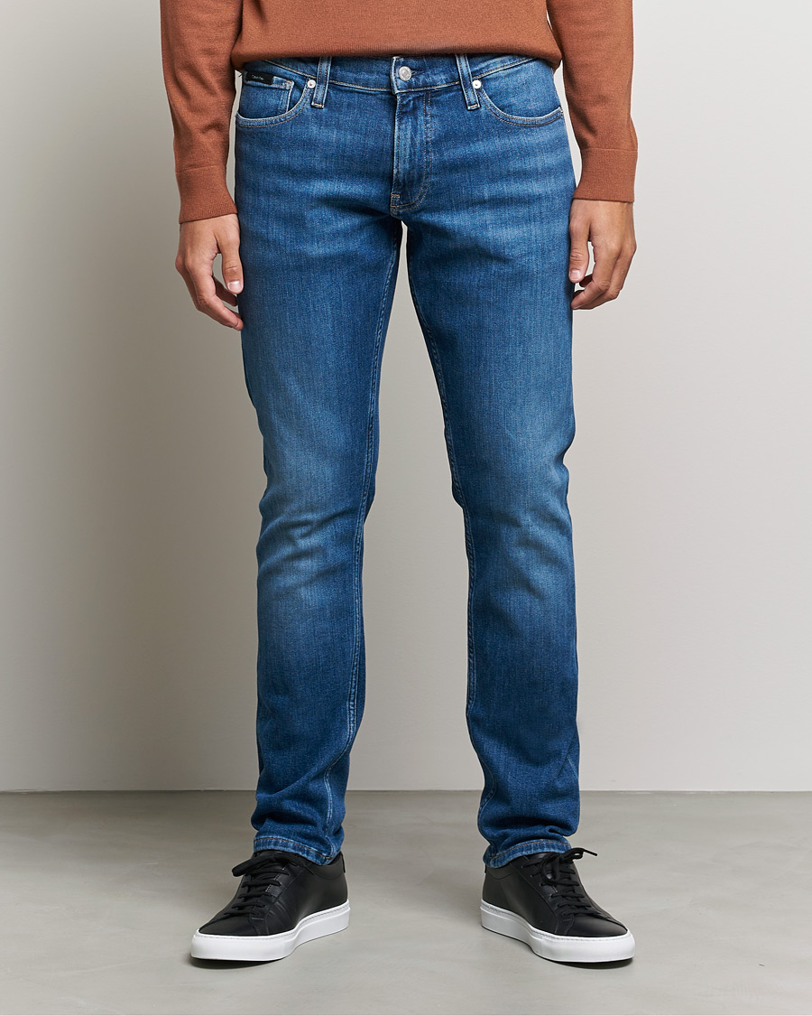 Herren | Jeans | Calvin Klein | Slim Lewis Stretch Jeans Medium Blue