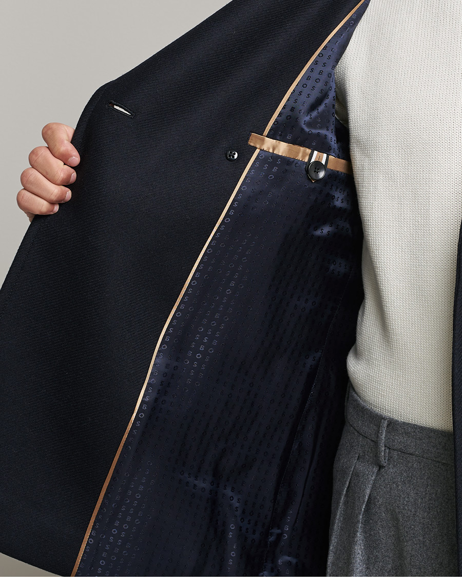 Herren | Jacken | BOSS BLACK | Hyde Peacoat Dark Blue