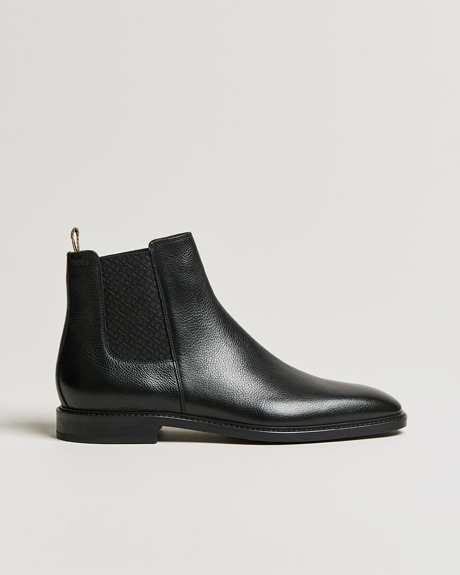 Herren |  | BOSS | Lisbon Leather Chelsea Boots Black