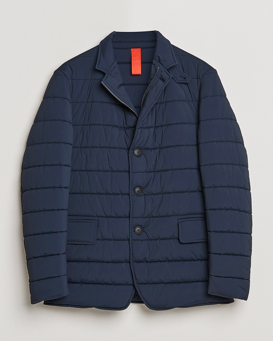 Herren | Jacken | BOSS BLACK | Hanry Padded Blazer Jacket Dark Blue
