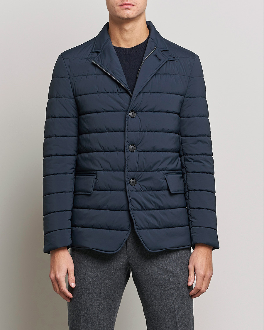 Herren | Stilvolle Jacken | BOSS BLACK | Hanry Padded Blazer Jacket Dark Blue