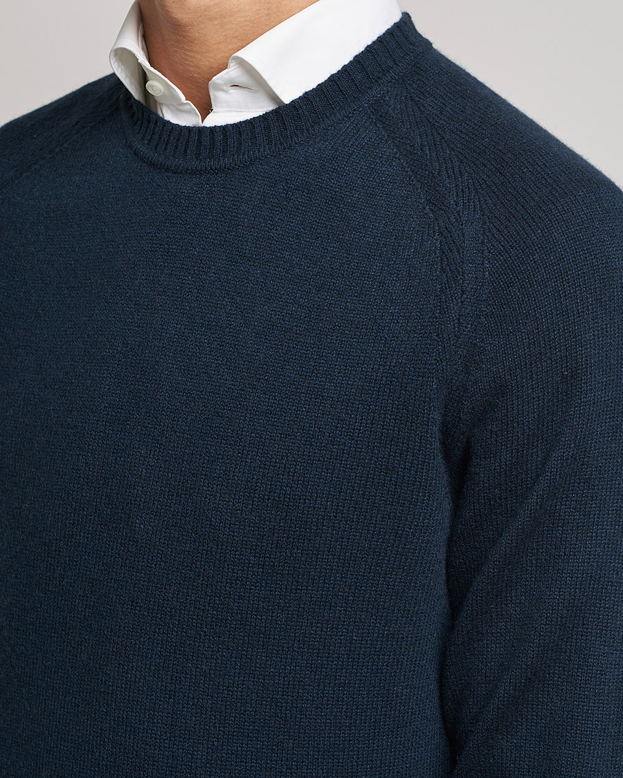 Herren | Pullover | BOSS | Lolive Knitted Sweater Dark Blue