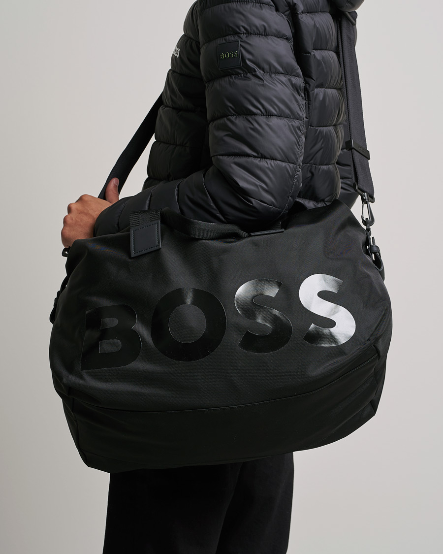 Herren | Taschen | BOSS | Catch Logo Weekendbag Black
