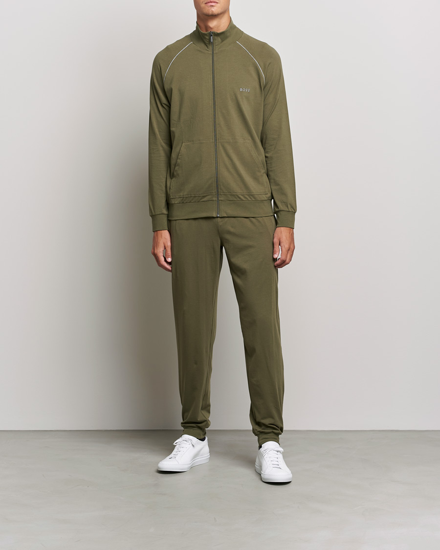 Herren | Hosen | BOSS BLACK | BOSS Mix & Match Sweatpants Open Green