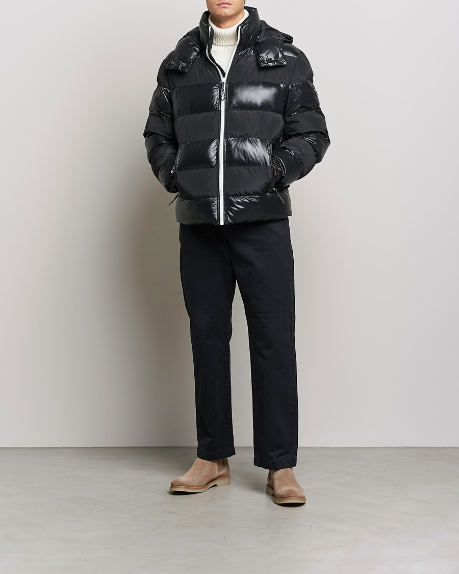 Herren | Jacken | BOSS BLACK | Cutlero Glossy Puffer Jacket Black
