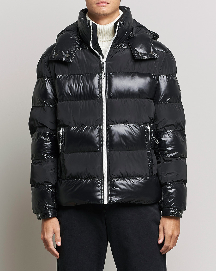 Herren | Boss Jacken | BOSS BLACK | Cutlero Glossy Puffer Jacket Black
