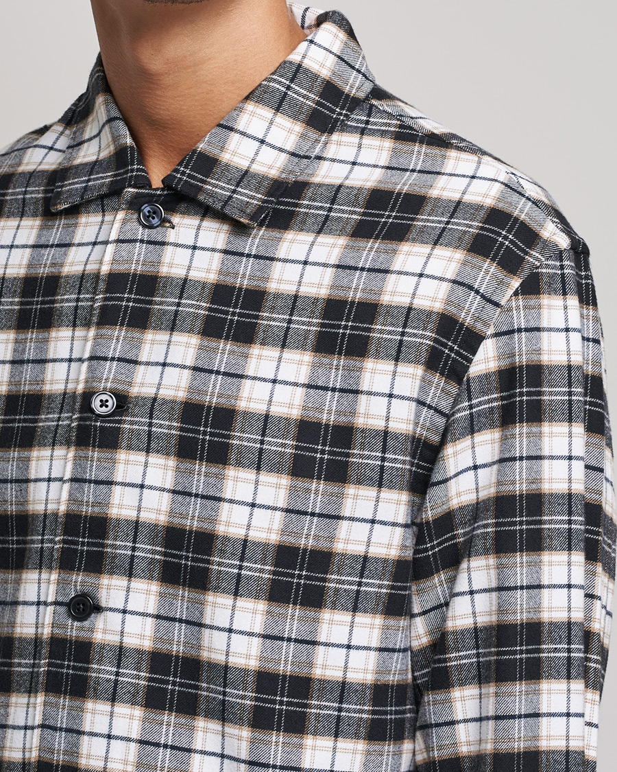 Herren | Hemden | BOSS BLACK | Nolan Check Flannel Shirt Black