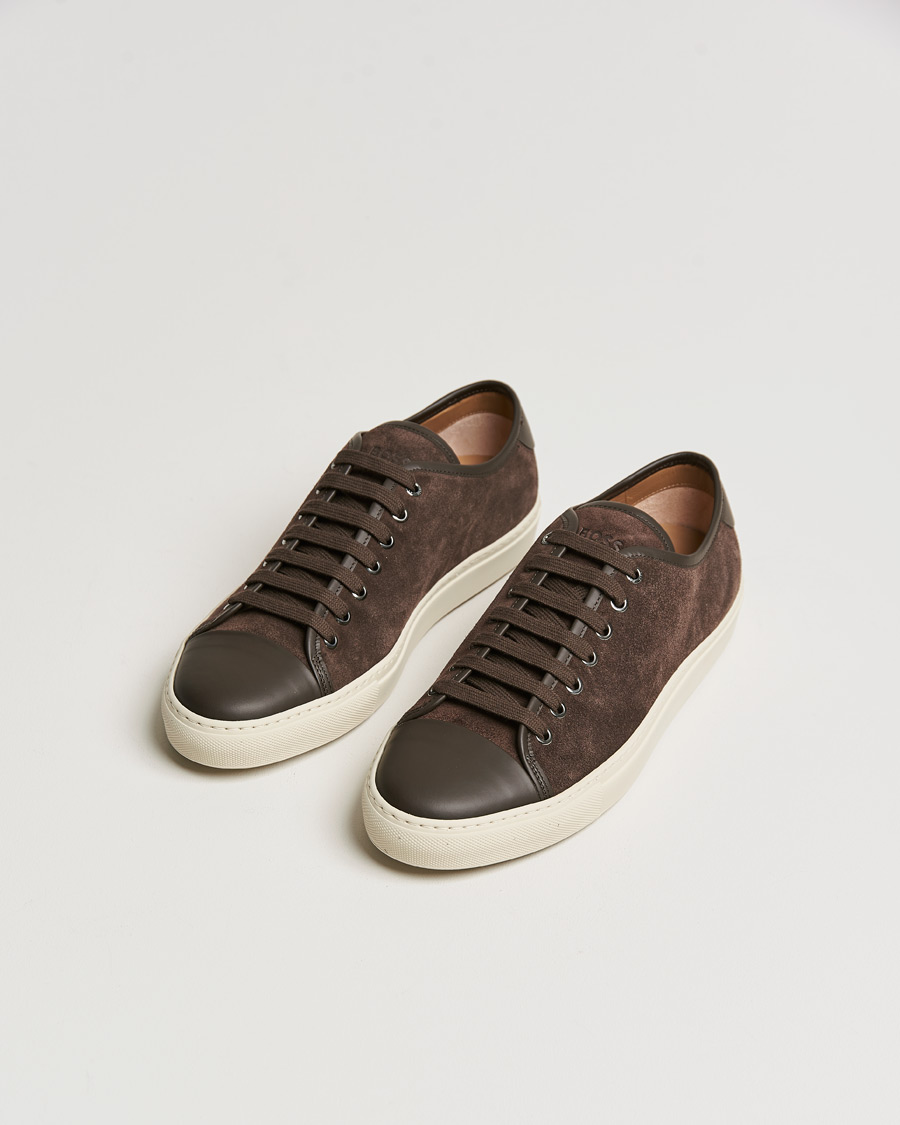 Herren | Schuhe | BOSS | Mirage Suede Sneakers Dark Brown