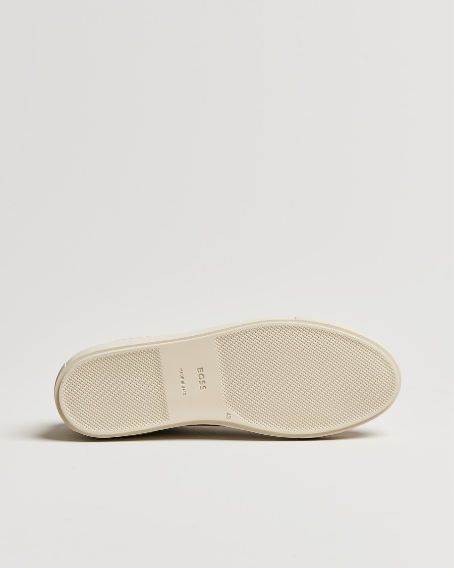 Herren | Mirage Suede Sneakers Medium Beige | BOSS BLACK | Mirage Suede Sneakers Medium Beige