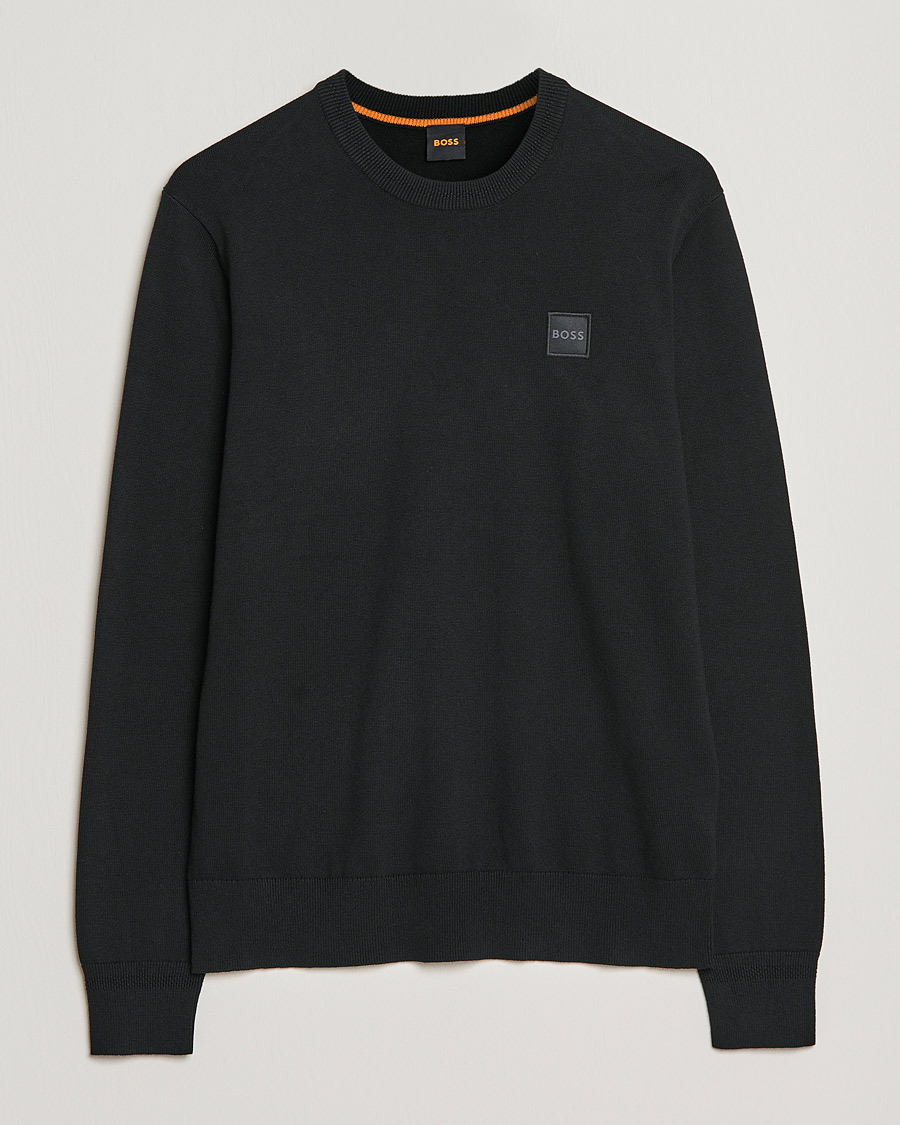 Herren |  | BOSS Casual | Kanovano Knitted Sweater Black