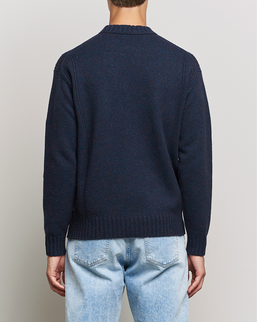 Herren | Pullover | BOSS ORANGE | BOSS Casual Ashetland Knitted Sweater Dark Blue