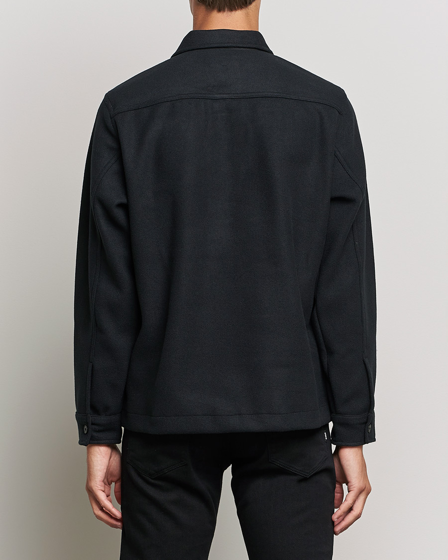 Herren | Hemden | BOSS ORANGE | Lovvo Pocket Overshirt Black