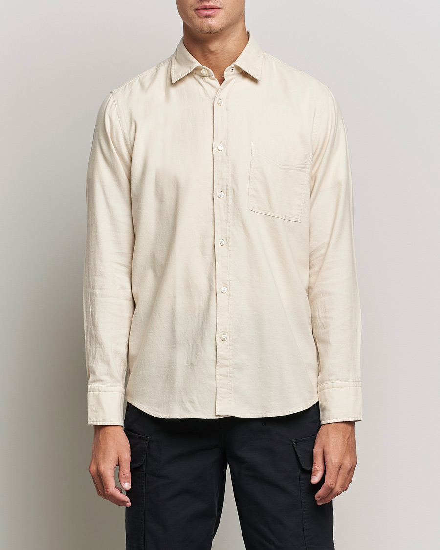 Herren | Hemden | BOSS ORANGE | Relegant Flannel Shirt Open White