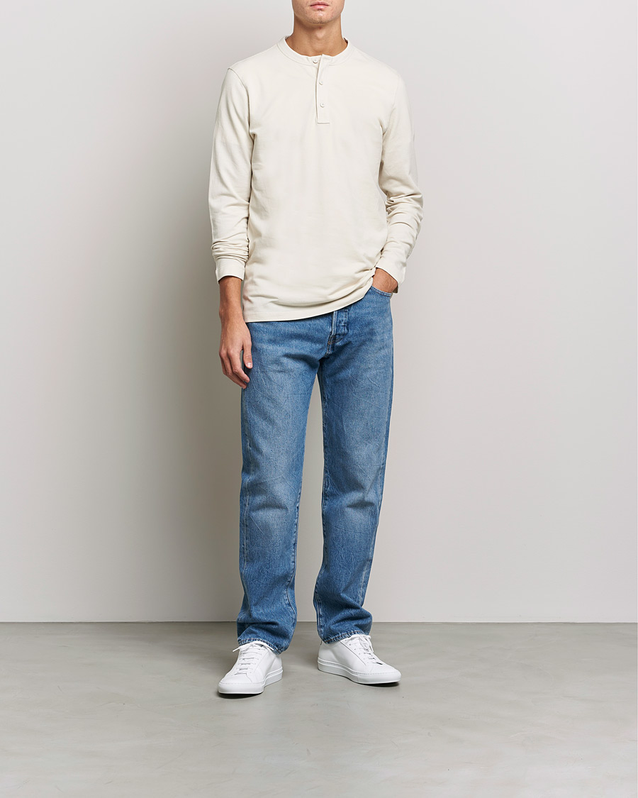 Herren | Pullover | BOSS ORANGE | Teetwill Henley Open White