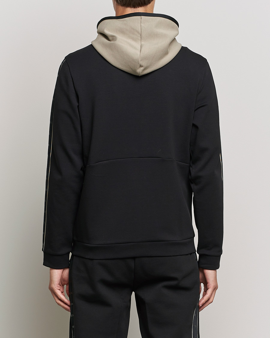 Herren | Pullover | BOSS GREEN | Saggy Full Zip Hoodie Black