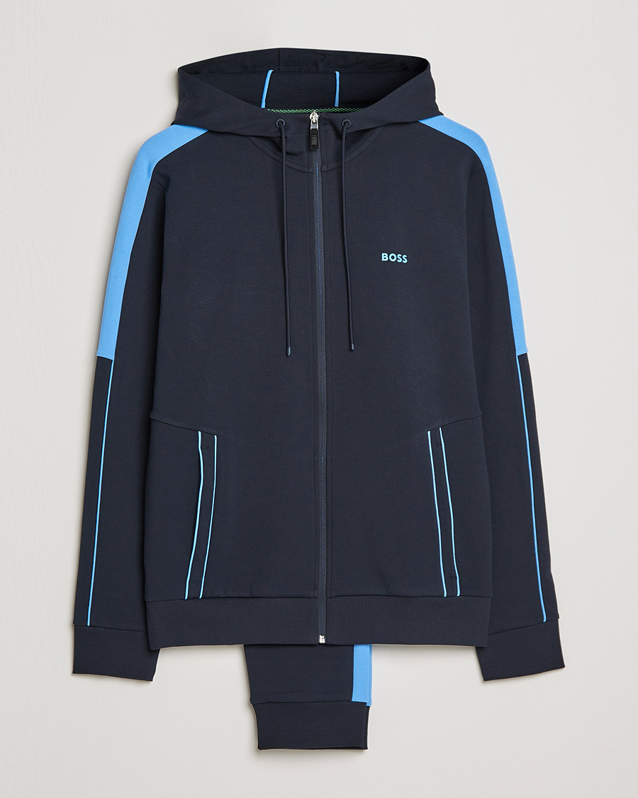 Herren | Hosen | BOSS GREEN | BOSS Athleisure Tracksuit Set Dark Blue